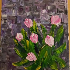 16in by 20in acrylic painting